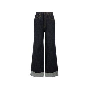 R13 LISA BAGGY JEAN IN BOLTON RINSE SZ 27